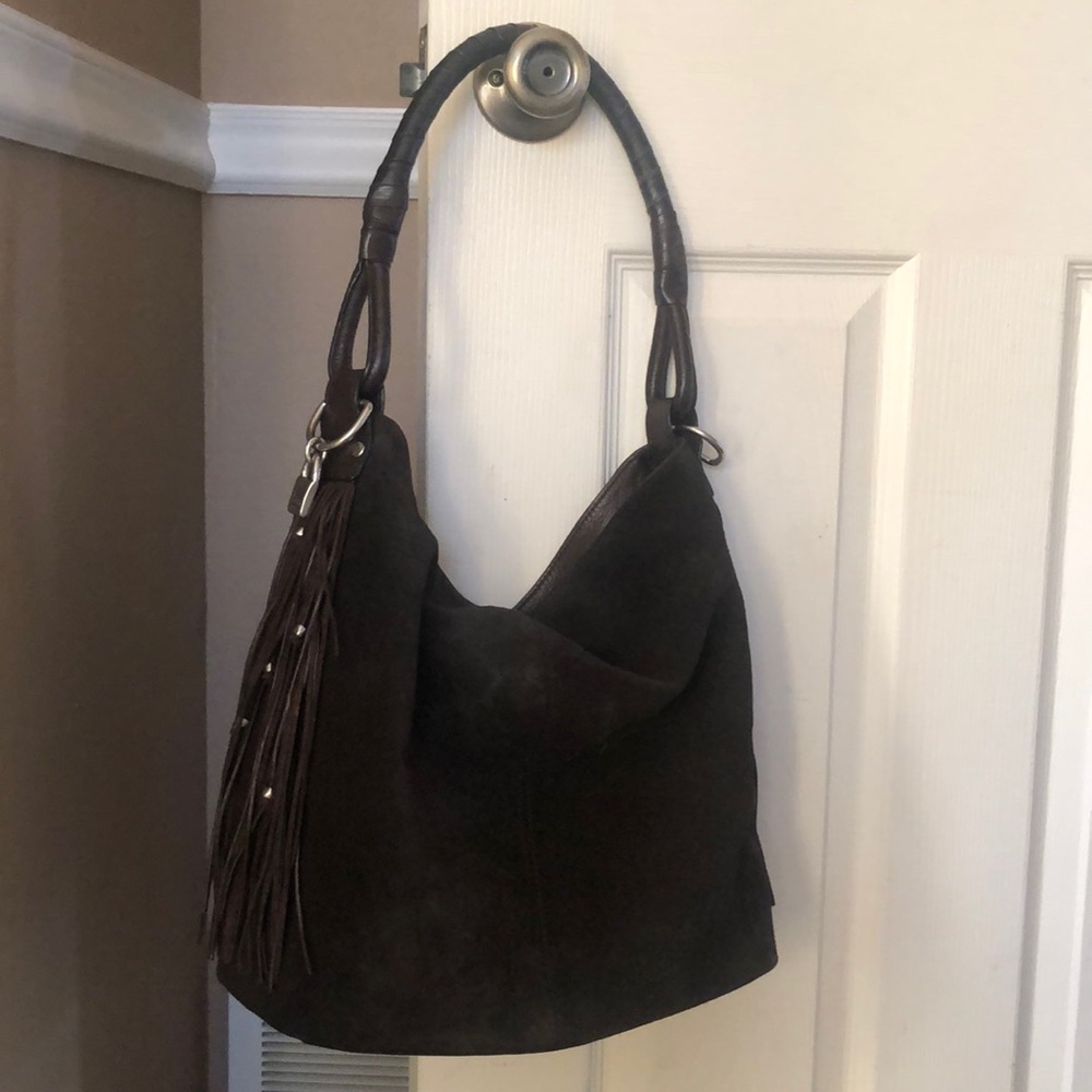 Suede UNO de 50 purse.